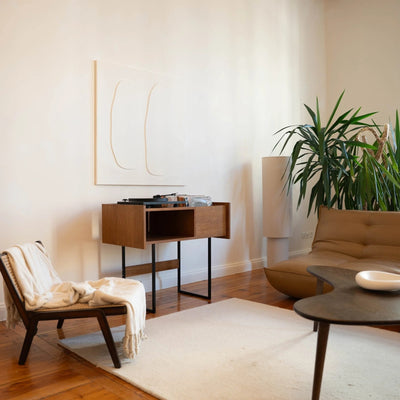 PLAY platenkast – massief houten LP-opslag